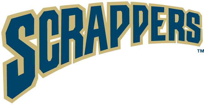 Mahoning Valley Scrappers 1999-2008 Wordmark Logo iron on paper